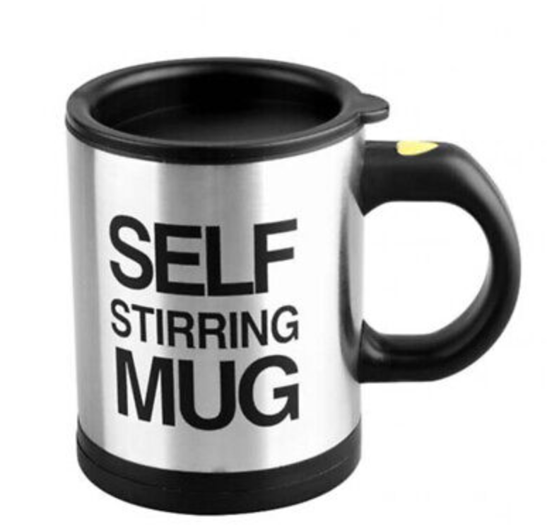 Black Stirring Mug (400ml)