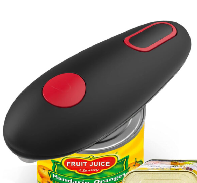 Electric Can Opener One Touch Portable Battery Operated