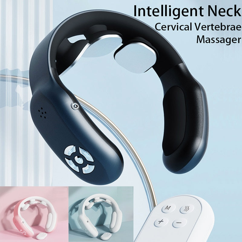 Smart Neck Massager With Hot Compress